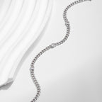 S925 Sterling Silver Japanese Style Shining Diamond Bracelet