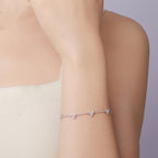 Simple Love S925 Sterling Silver Bracelet
