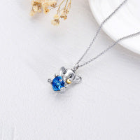 Elephant Urn Necklaces Sterling Silver