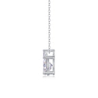 Jazz Manor - 3-carat Moissanite S925 Sterling Silver And Platinum-plated Pendant