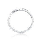 Jewelry Bracelet Moissanite, Elegant And Fashionable, Luxurious And Trendy, Made Of S925 Silver With Electroplated Platinum. NP Collection