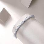 Mosan Diamond S925 Silver Bracelet