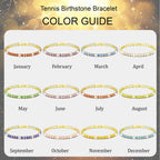 18K Gold Plated Tennis Bracelets for Women Girls CZ June Birthstone Bracelet with Purple Alexandrite Birthday Graduation Mothers Day Jewelry Gifts Teen Her Girlfriend Adults Kids Age Ideas