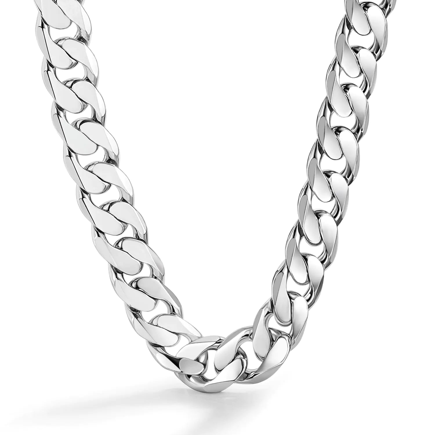 Men Italian 925 Sterling Silver Necklace