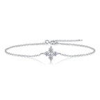 Eternal Ring – Luxurious Light Luxury Moissanite S925 Silver-Plated Platinum Bracelet NP Collection