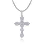 A Luxurious And Fashionable Minimalist Jewelry Pendant Necklace Featuring Top-quality Moissanite, Made Of S925 Silver Electroplated With Platinum. - N&P Colletion