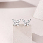 Top-quality Moissanite Luxury And Fashionable Light Luxury Jewelry Silver Stud Earrings S925 Silver Plated Platinum NP Collection