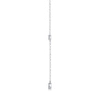 Tassel - Moissanite S925 Sterling Silver And Platinum Plating Pendant