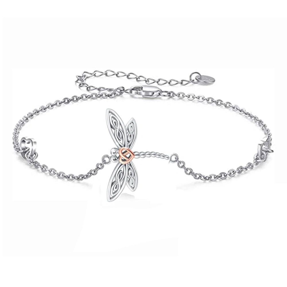 Sterling Silver Dragonfly Bracelet