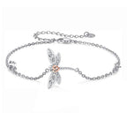 Sterling Silver Dragonfly Bracelet