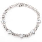 Color Love Necklace Chain Necklace Zircon INS Popular