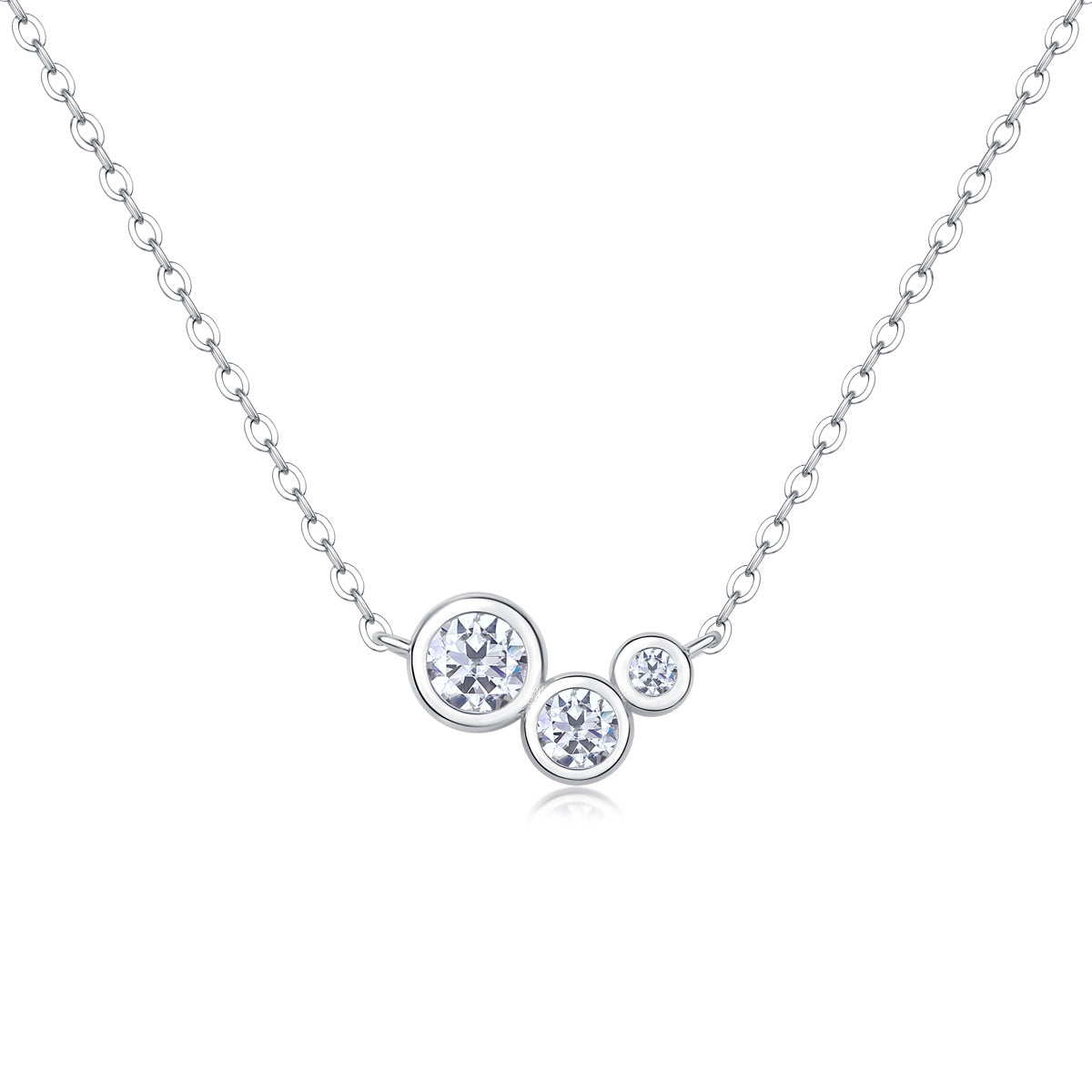 Diamond Jewelry Pendant With Moissanite S925 Sterling Silver