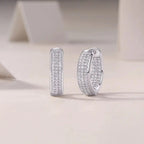 1Years – Fashionable Earrings and Stud Jewelry with Moissanite, S925 Sterling Silver, Platinum-Plated NP Collection