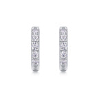 Summer Iced Tea - Moissanite S925 Sterling Silver And Platinum-plated Stud Earrings