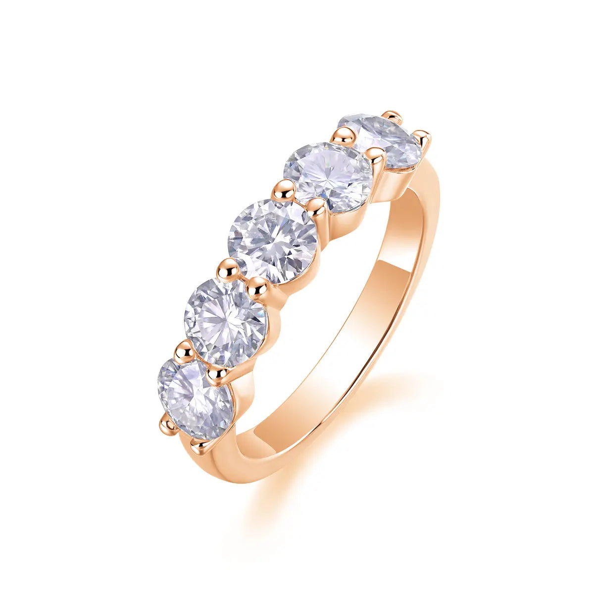 Luxurious Moissanite S925 Platinum-Plated Silver Ring – Light Luxury Jewelry NP Collection