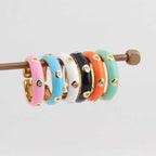Stackable Enamel Band NP Colletion