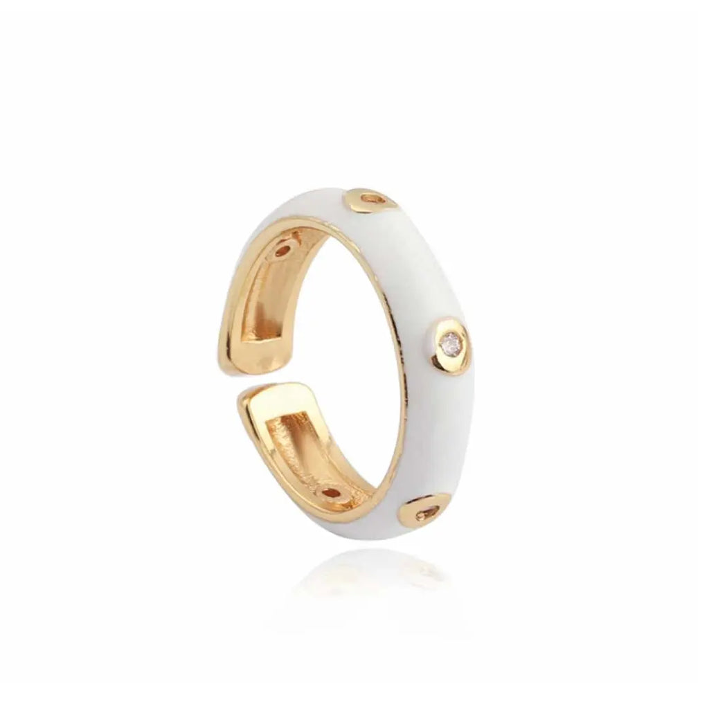 Stackable Enamel Band NP Colletion