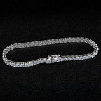S925 Silver Mosan Diamond Bracelet