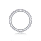 Luxurious Moissanite S925 Platinum-Plated Silver Ring – Light Luxury Jewelry NP Collection