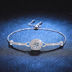 Square Bag Sterling Silver Bracelet