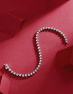 Galaxy Dream - A Luxurious And Fashionable Light Luxury Jewelry Silver Bracelet Set With Top-quality Moissanite, S925 Silver-plated Platinum NP Collection