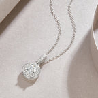 Dark Night Elf - 1-carat Moissan Diamond S925 Sterling Silver And Platinum Plating