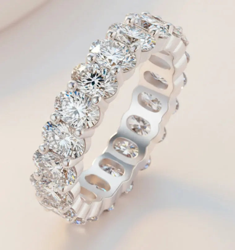 Sterling Silver Goose Egg Ring For Women NP Collection