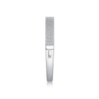 Set With Top-quality Moissanite, This Luxurious And Fashionable Light Luxury Jewelry Silver Bracelet Is Made Of S925 Silver Electroplated With Platinum NP Collection