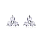Moissanite Luxury & Fashionable Light Luxury Silver Stud Earrings – S925 Platinum Plated - N&P Colletion