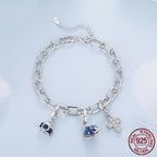 Fashion Chain S925 Sterling Silver Bracelet