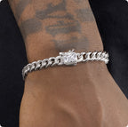 S925 Sterling Silver Cuban Bracelet