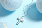 Soul Guidance - Pendant with Moissanite S925 Sterling Silver and Platinum-Plated Diamond