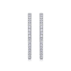 Modern Star Ring - Moissanite S925 Sterling Silver And Platinum-plated Diamonds Earrings