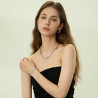 Simple Style Random Combination Cuban Bracelet