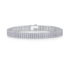 Chain Guanghua Mosan Diamond S925 Silver Bracelet