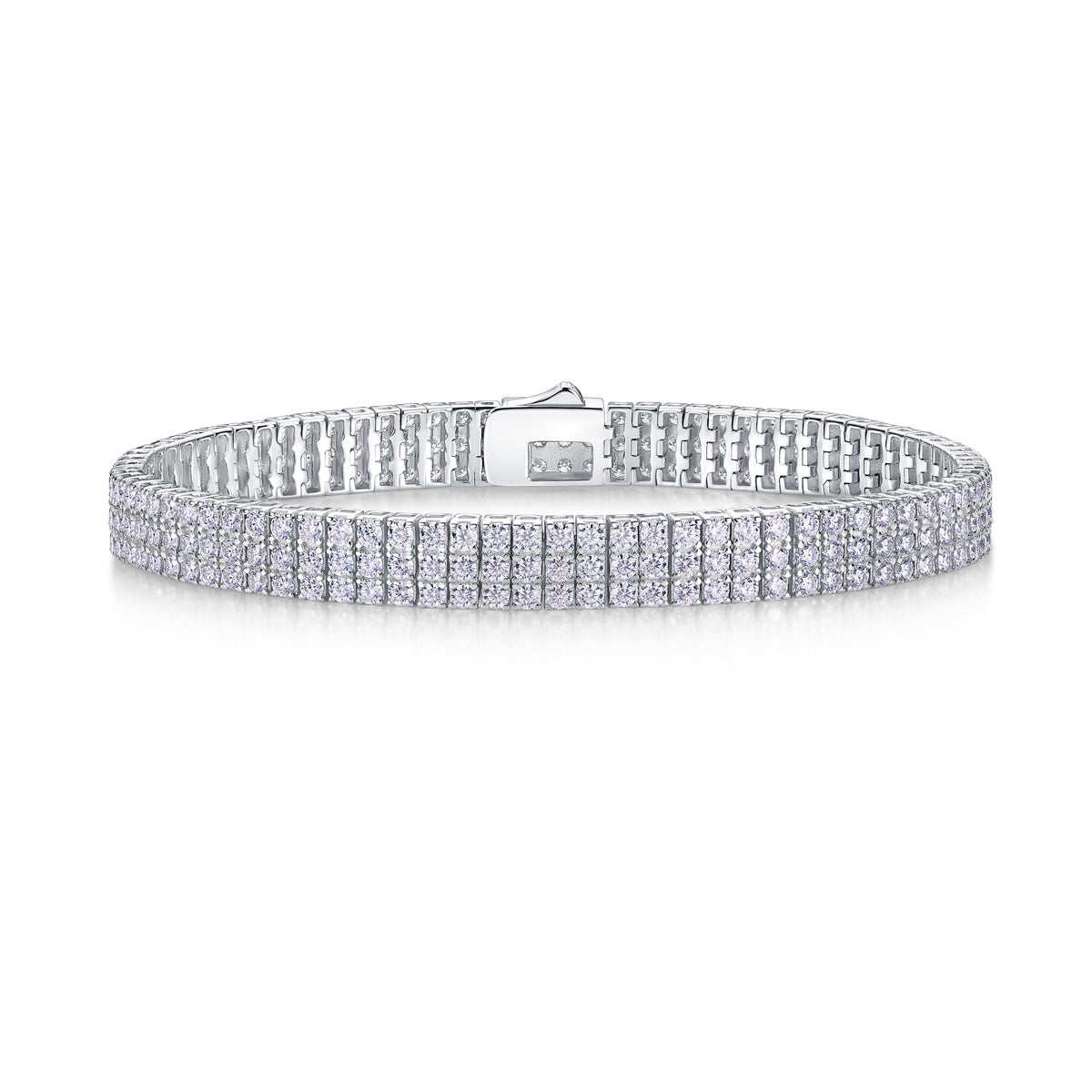 Chain Guanghua Mosan Diamond S925 Silver Bracelet