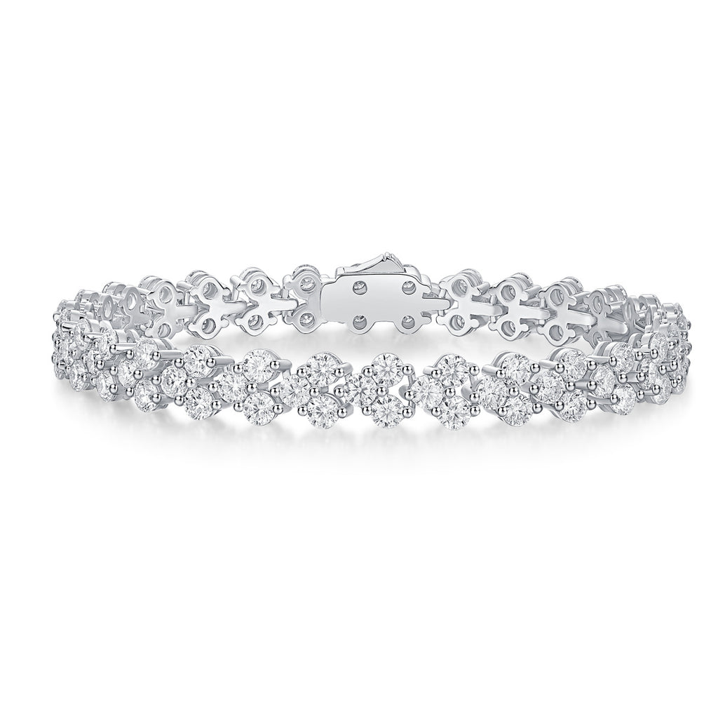Kanong Mossan Diamond S925 Silver Bracelet