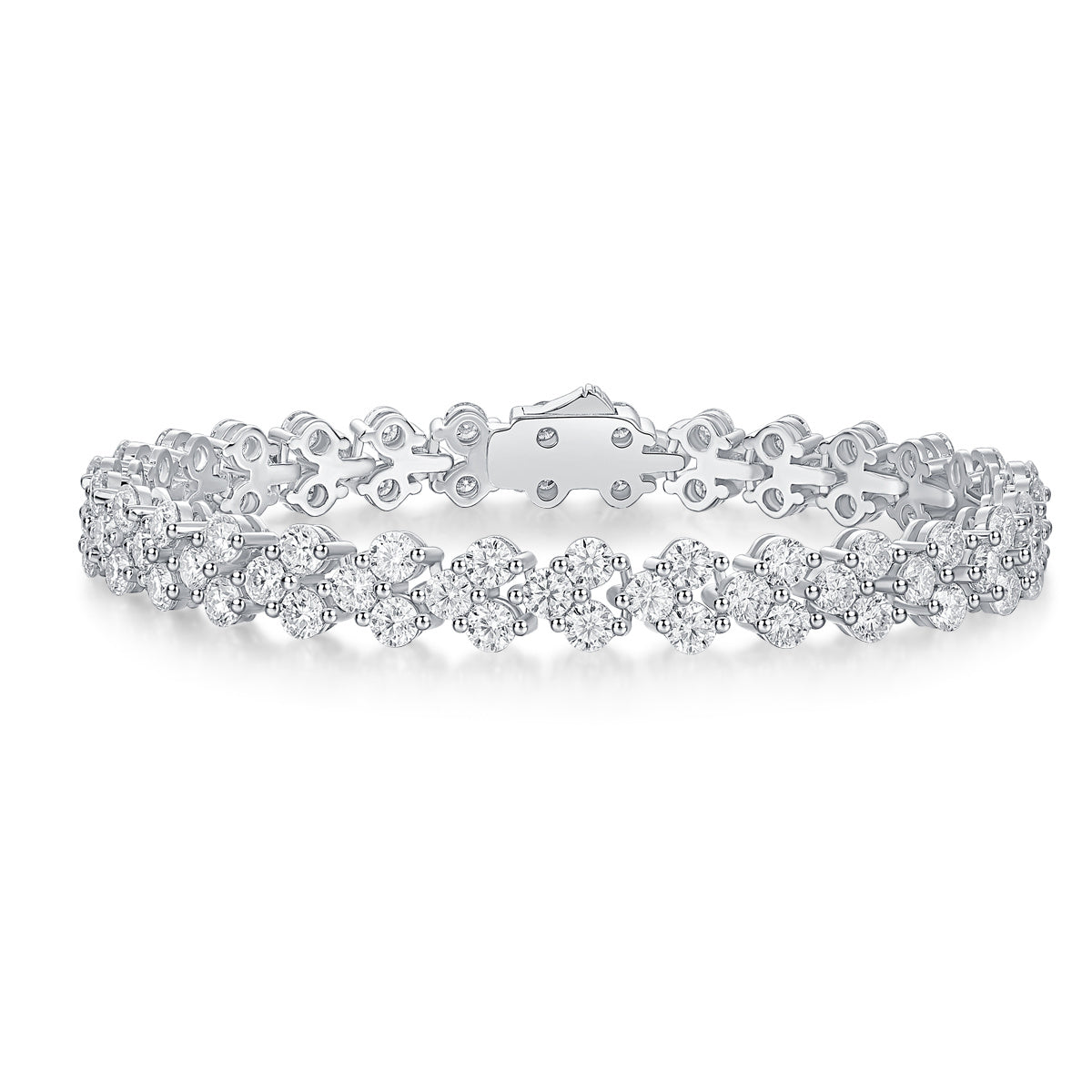 Kanong Mossan Diamond S925 Silver Bracelet