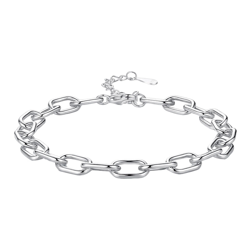 Fashion Chain S925 Sterling Silver Bracelet