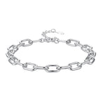 Fashion Chain S925 Sterling Silver Bracelet