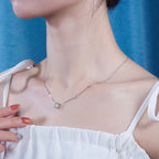 Natural Reverie - 1-carat Moissan Diamond S925 Sterling Silver And Platinum Plating Pendant