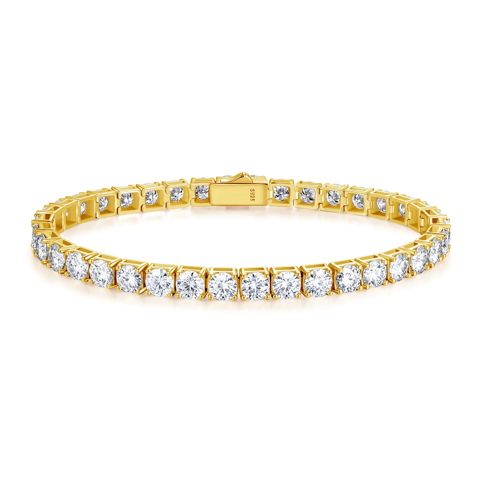 Moissanite Tennis Bracelet 18 CT Lab Created Diamond Bracelets