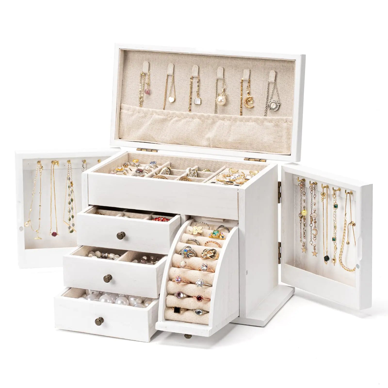 Solid Wood Jewelry Boxes