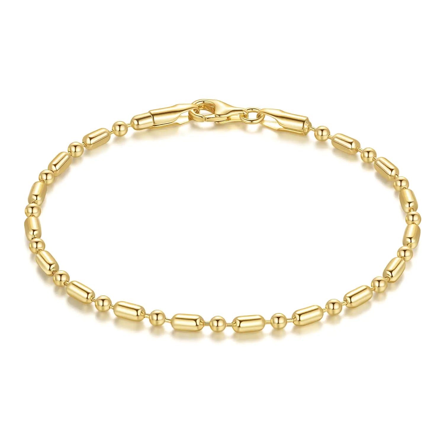 Chain Bracelet Chic 14k Gold Love