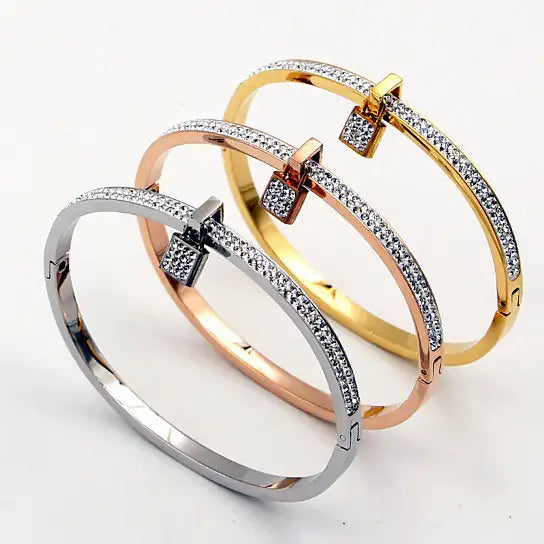 Love Locked Bracelet With A Charm