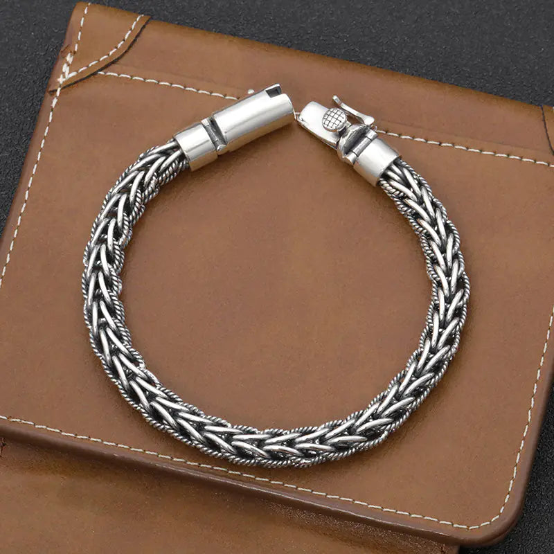 Hand-Woven Thick Keel Bracelet