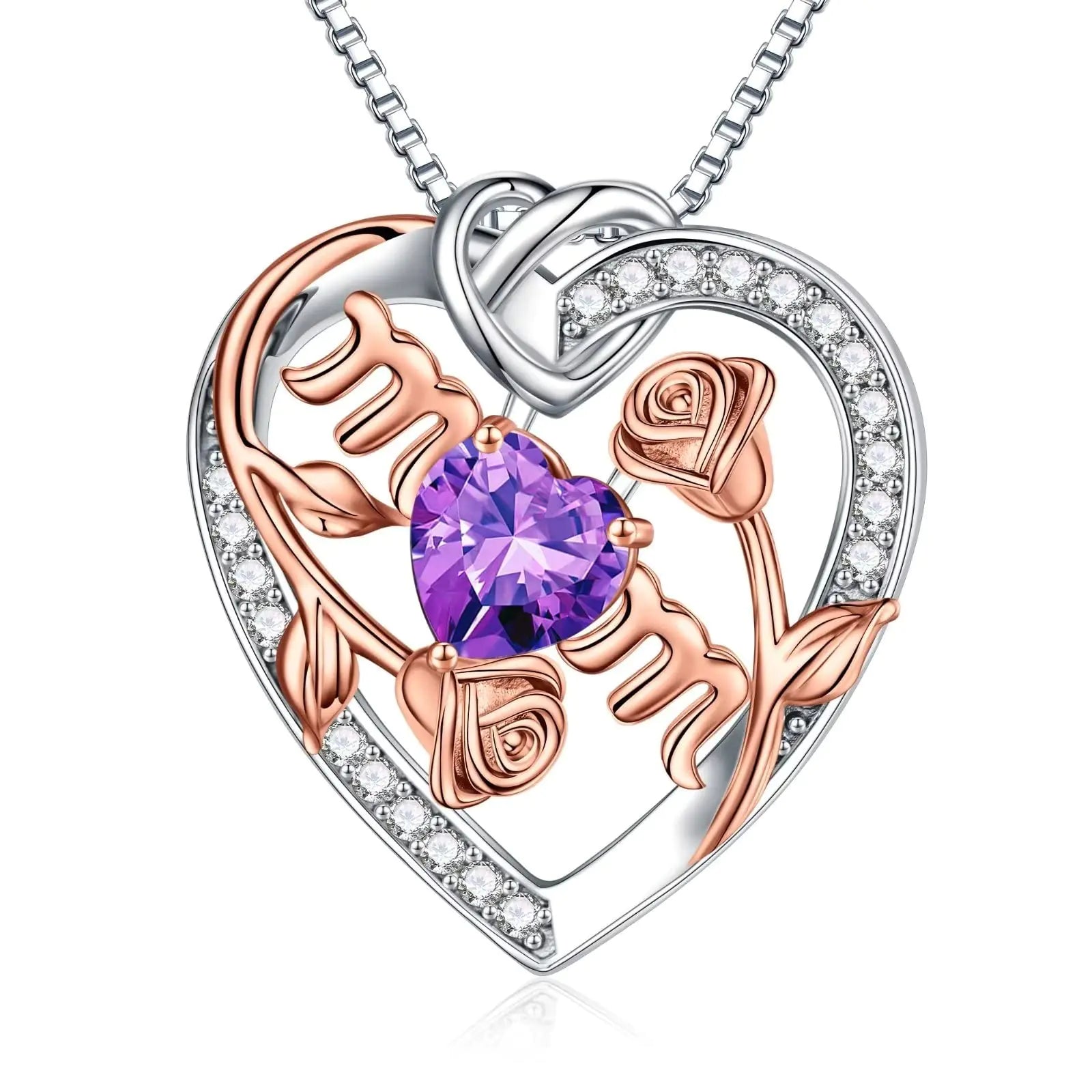 Roses Necklace 925 Sterling Silver